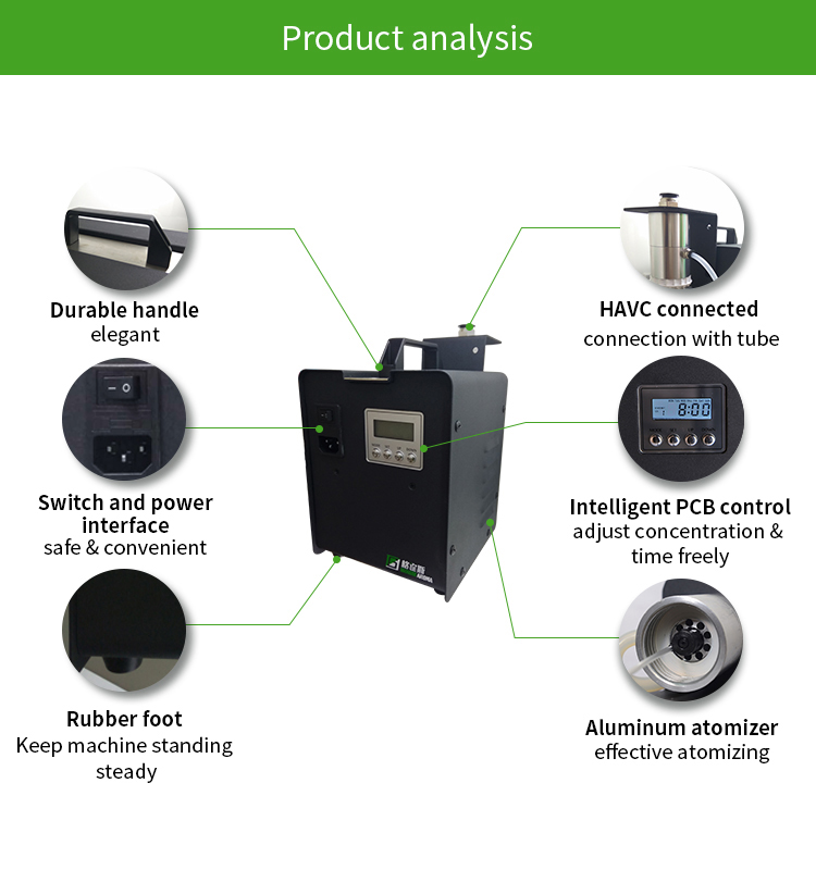 HVAC aroma machine detail