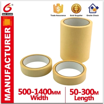 China Suppliers High Temperature Crepe Paper Masking Tape Products