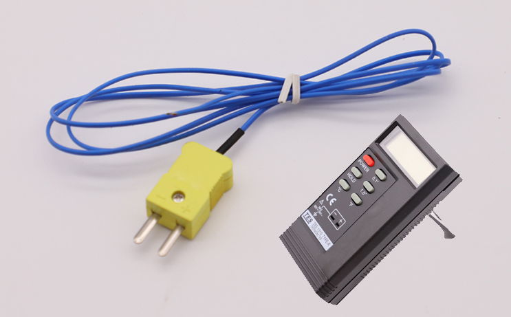 industrial high temperature sensor k type LCD digital thermocouple thermometer