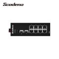 2 Basis x 8 Basist-Industrie-Ethernet-Switch