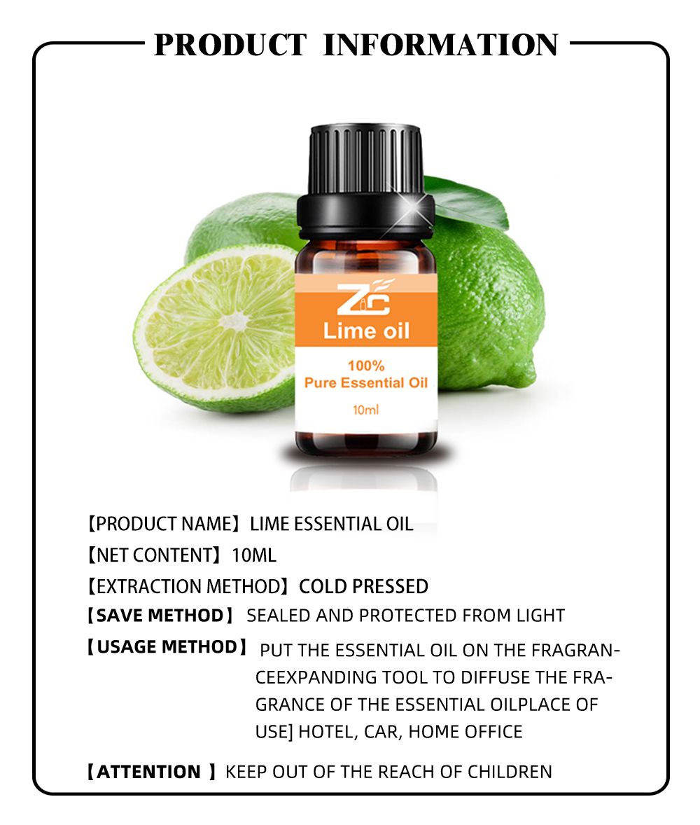 High Quality Lime Essential Oil for Aromatherapy