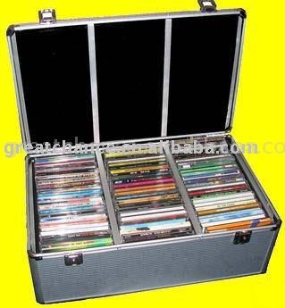 Aluminum 420 CD-R DVD Storage Case