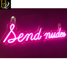 Custom Acrylic Pink Light Display LED Sign