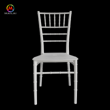 Buy White Resin Plastic Chiavari Chairs | Tiffany Chairs