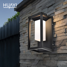 HUAYI China Wholesale LED Solar Wall Lamps