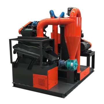 Dry model copper cable reconvey copper recycling machine