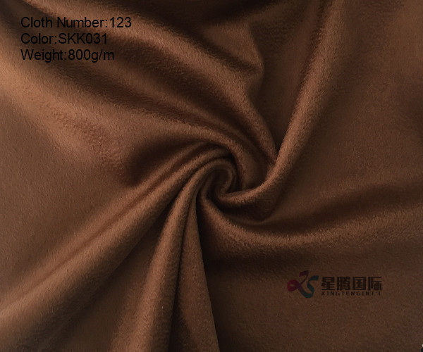 2018 Winter Water Ripple Coat Wool Fabric