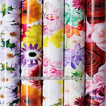 Waterproof for flower wrapping paper design