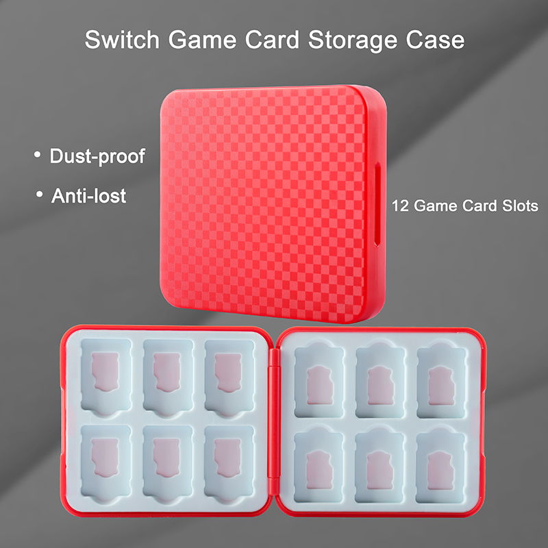 حالة بطاقة اللعبة متوافقة مع ألعاب Nintendo Switch