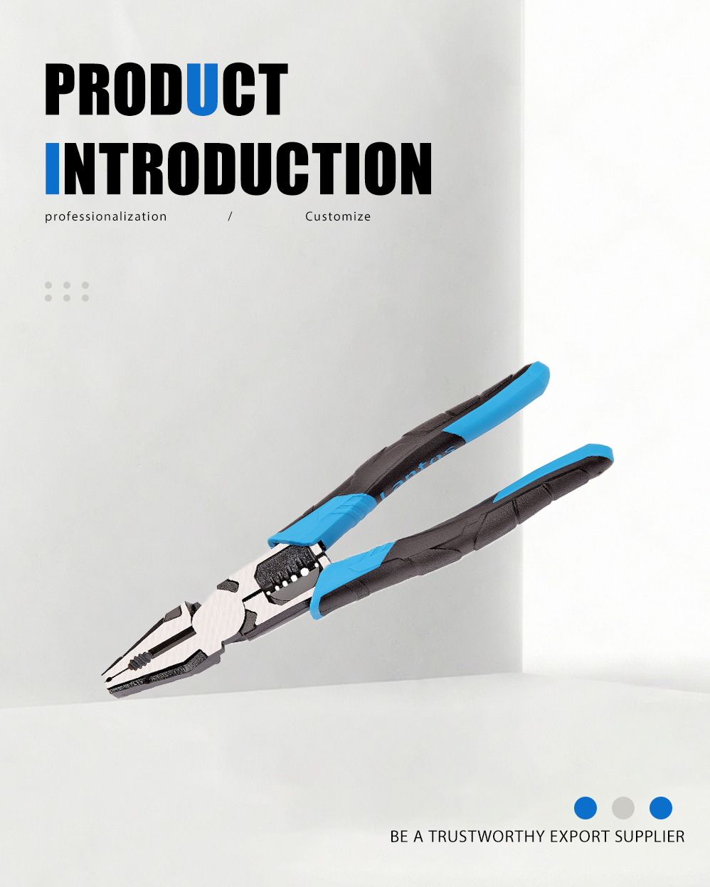 كماشة قطع الأسلاك غريب الأطوار Eccentric Wire Cutting Pliers