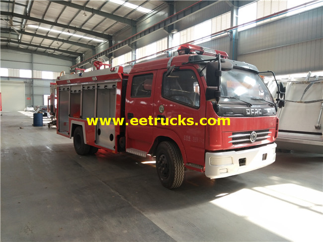 4 CBM Water DFAC Fire Fighting Trucks