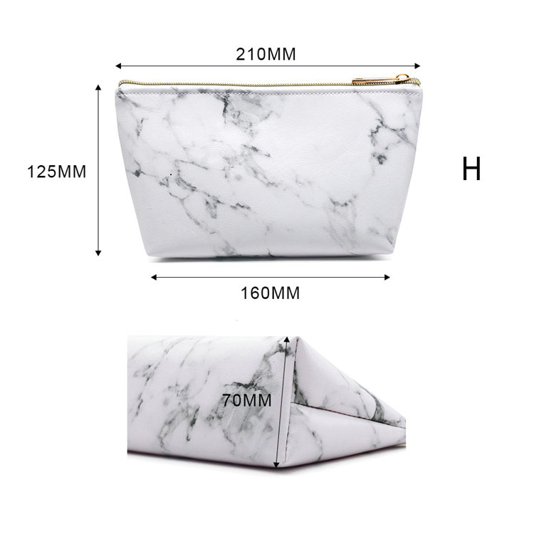 Bolsas de cosméticos de mármol Marble Cosmetic Bags