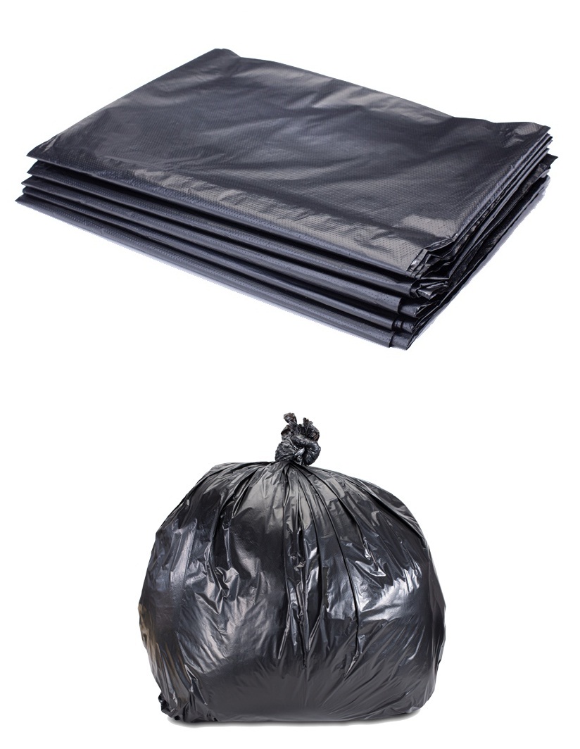 Black Garbage Bag