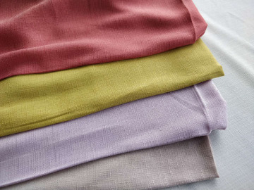 Rayon Poly Fake Linen Fabric