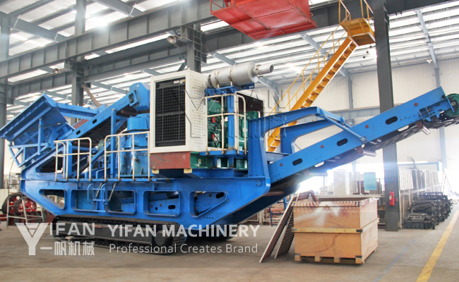 Hot Sale and High Performance Crawler Crusher Plant (MP1000)