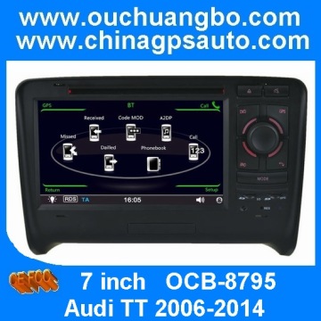 Ouchuangbo car audio stereo system for Audi TT 2006-2014 with CD canbus autoradio gps navigation
