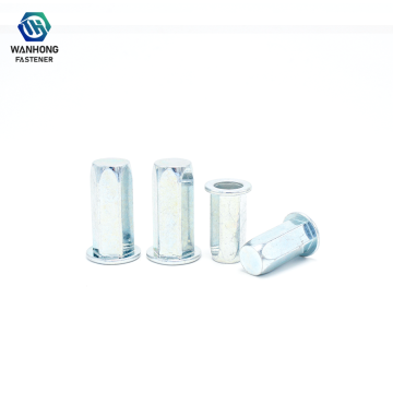 Hexagonal Rivet Nut for Blind Holes Fastening Part