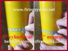 3" cylindrical mortars tubes/Fibgerglass for fireworks shells/shells mortar tubes