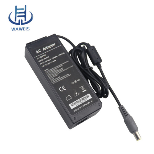 Adattatore per laptop da 20v 4.5a ac dc per lenovo