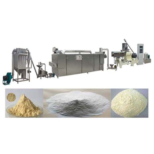 Modified starch processing machines line