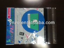 resealable plastic bag with hang hole