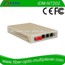 PCM mux with 2FXO/FXS and 2Ethernet