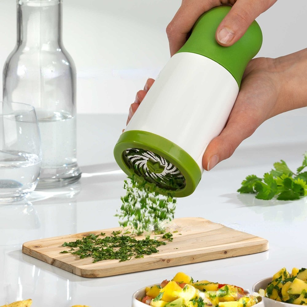 Herb Grinder Mill Parsley Shredder Chopper Vegetable Cutter Garlic Coriander Spice Grinder Kitchen Accessories