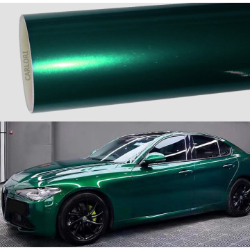 Metallic Gloss Emerald Car Wrap Vinyl