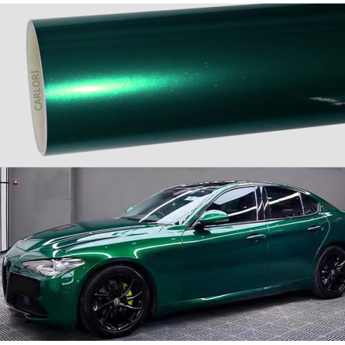 I-Metallic Gloss Emerald ye-Emerald Isongelo vinyl