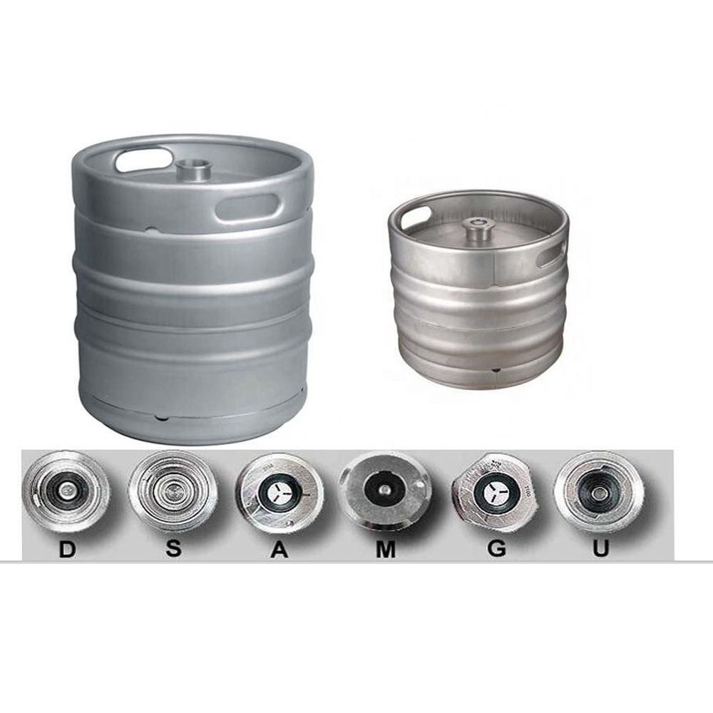 America European Type 30L/50L Stainless Steel Beer Keg Wine Barrel For Sale