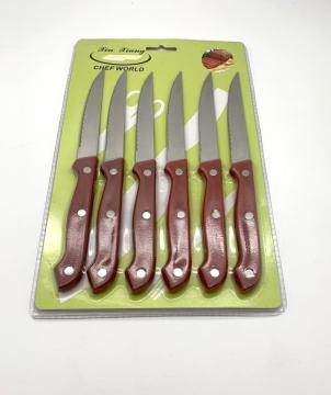 steak knife card set