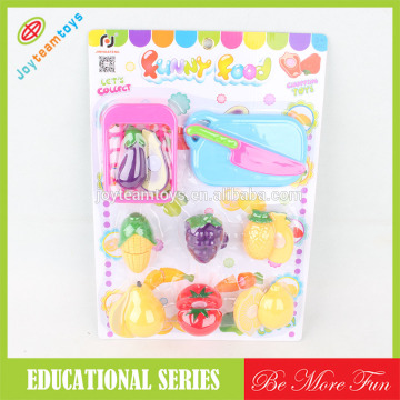 Plastic Wholesale high quality baby cutting fruit toys