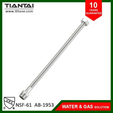 flexible metal hose for water heater