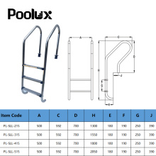 Folsleine Set Swimming Pool Equipment Pomp Pool Ladder