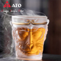 Wukong 모델 유리 물 투명 프로스트 티 컵
