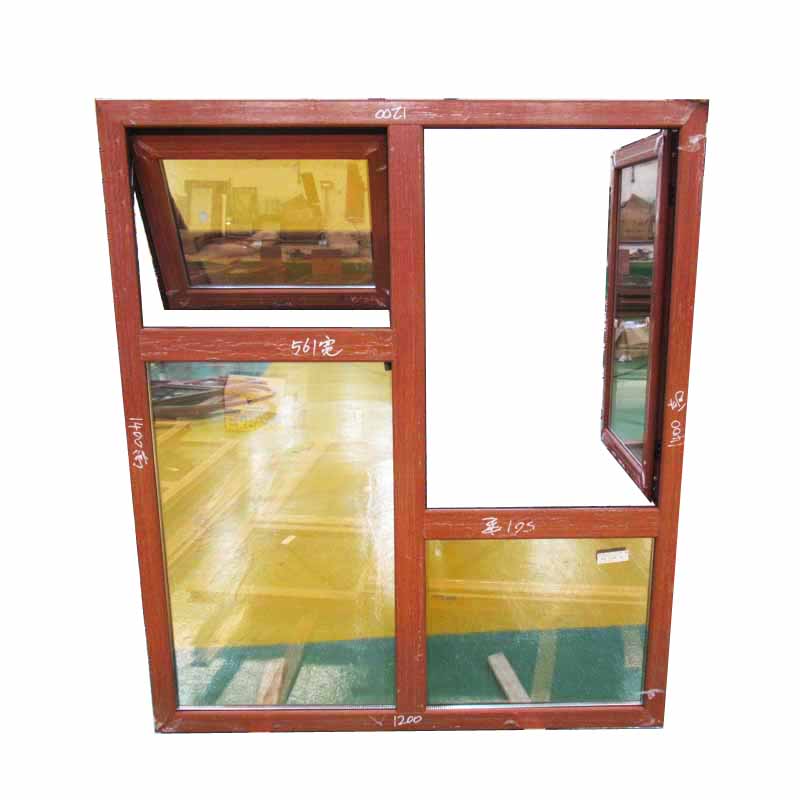 European standards thermal break double laminated glazed swing opening casement window hopo aluminum window