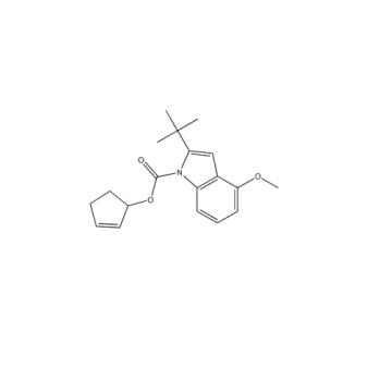 tert- 부틸 2- 사이클로 펜 테닐 -4- 메 톡시 -1H- 인돌 -1- 카르 복실 레이트 CAS 1269629-14-2
