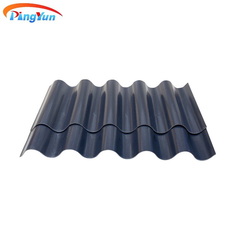 كولومبيا الشهيرة Teja Techos de Upvc Roof Sheet Plastic PVC Bameing