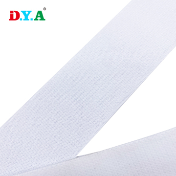 knitted medical breathable elastic waist belt 52mm white