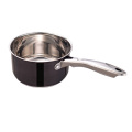 Saucepan with black coating for cooking 2QT