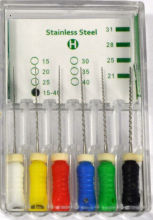 H File K File Hand Used Stainless Steel Root Canal Files