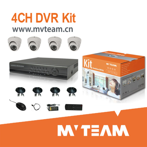 4CH CCTV Camera System for Home Surveillance (MVT-K04DH)