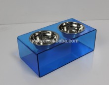 Semitransparent Acrylic Pet Feeder/cat/dog feeder