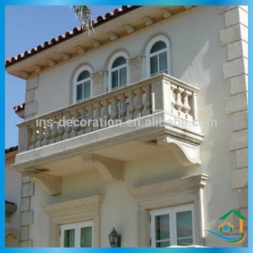 Garden decoration outside building decoration