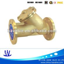 brass y strainer valve/Brass Y Strainer