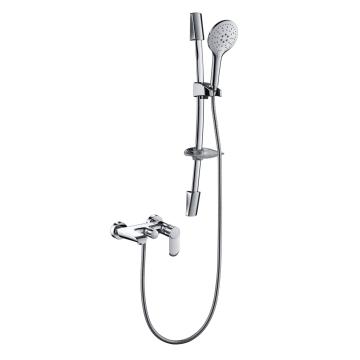 Contemporary Exposed Single Handle Bathtub Shower Taps