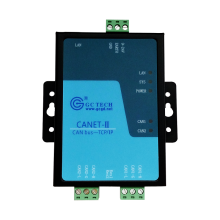 Ethernet to CAN bus gateway module converter