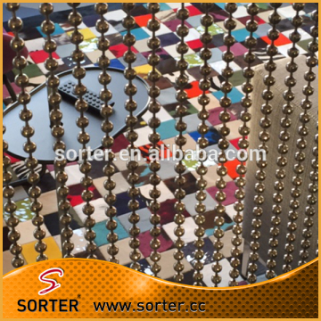 Metal Material and phone Key Chain bag chain for key metal ball chain