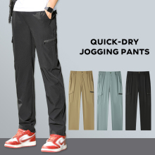 Men`s Training Pants with Zipper Pockets
