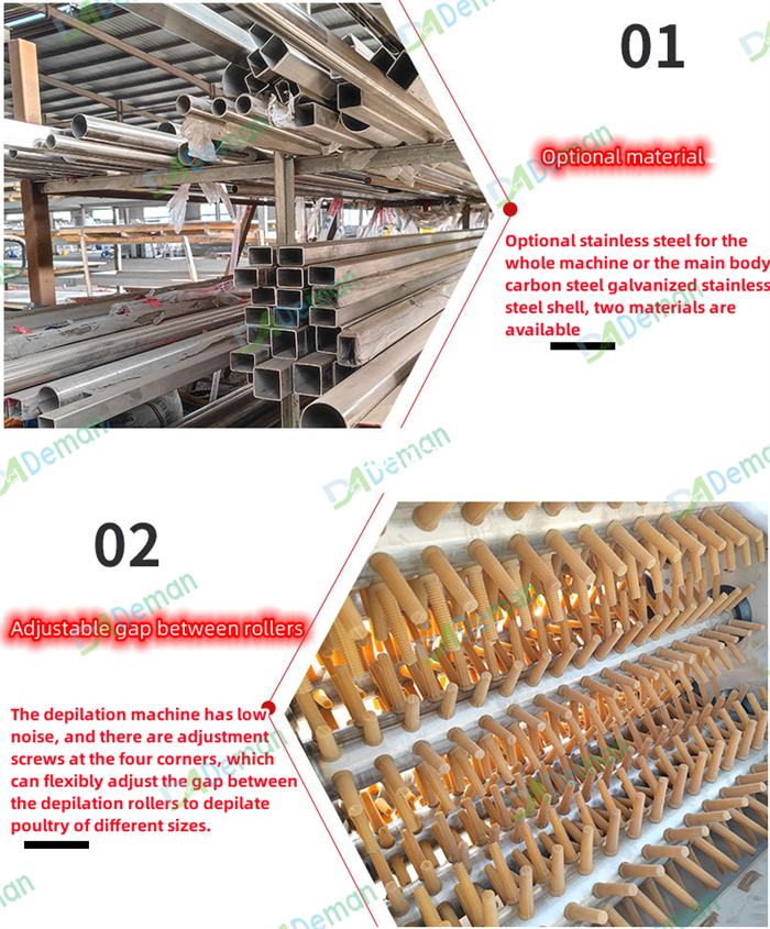 factory price poultry feather plucker chicken duck depilator machine goose quail pigeon hair plucking machine